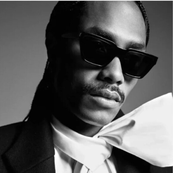 NEW SL633 CALISTA 001 SAINT LAURENT BLACK WOMEN SUNGLASSES SL 633 - Picture 10 of 13